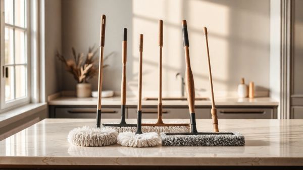 Top balais d'intérieur pour un nettoyage optimal à domicile