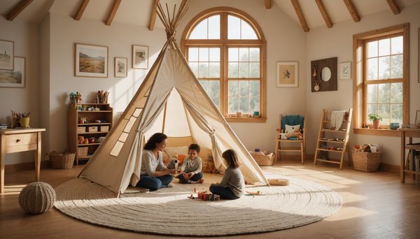Comment réussir le montage d'un tipi pour enfant facilement